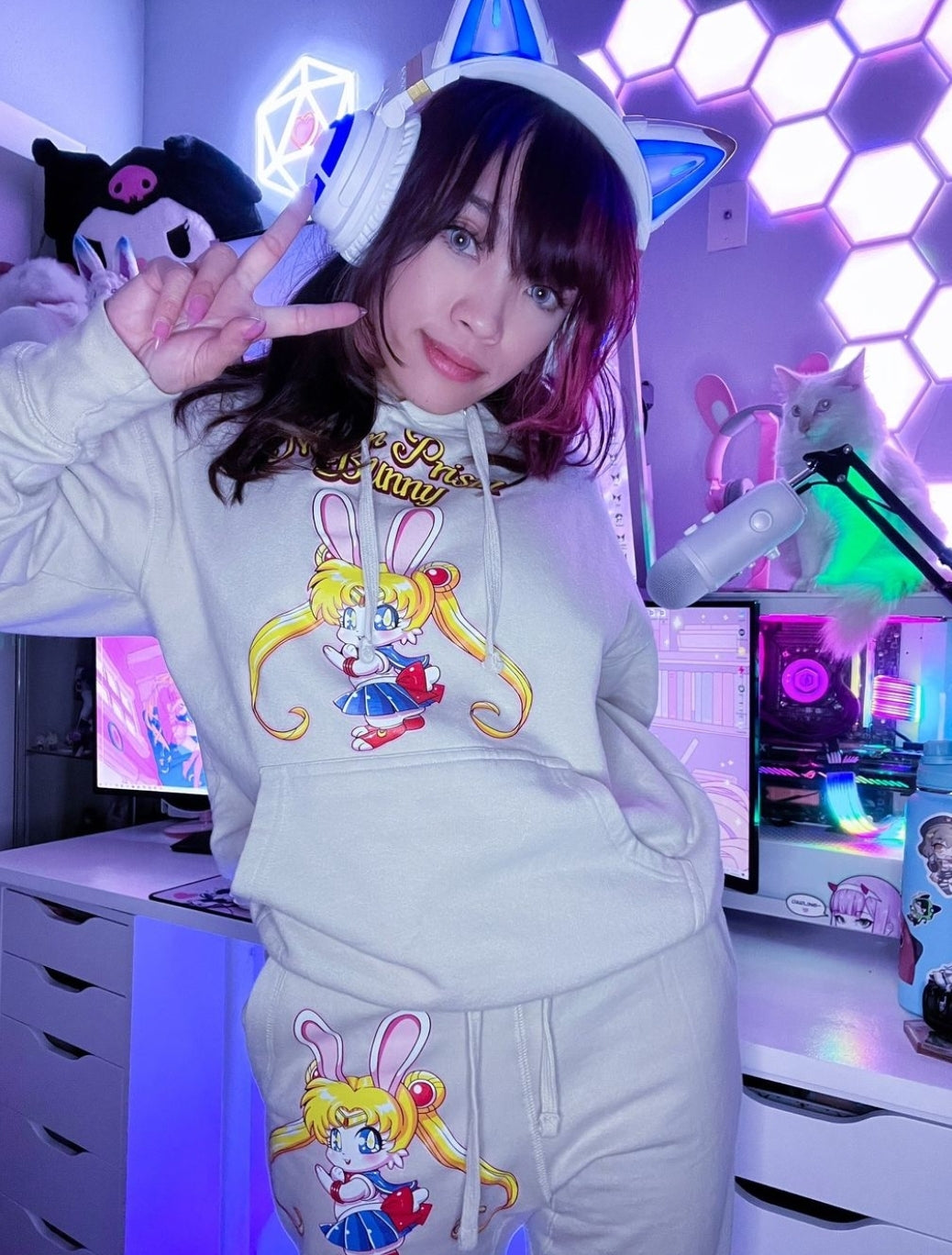 Moon Prism Bunny Jogger Set
