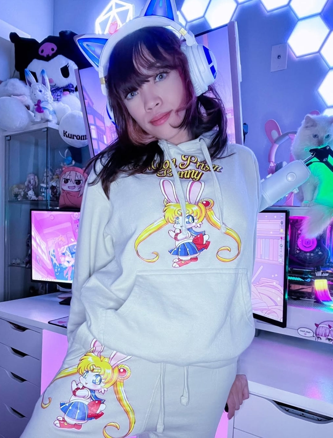 Moon Prism Bunny Jogger Set