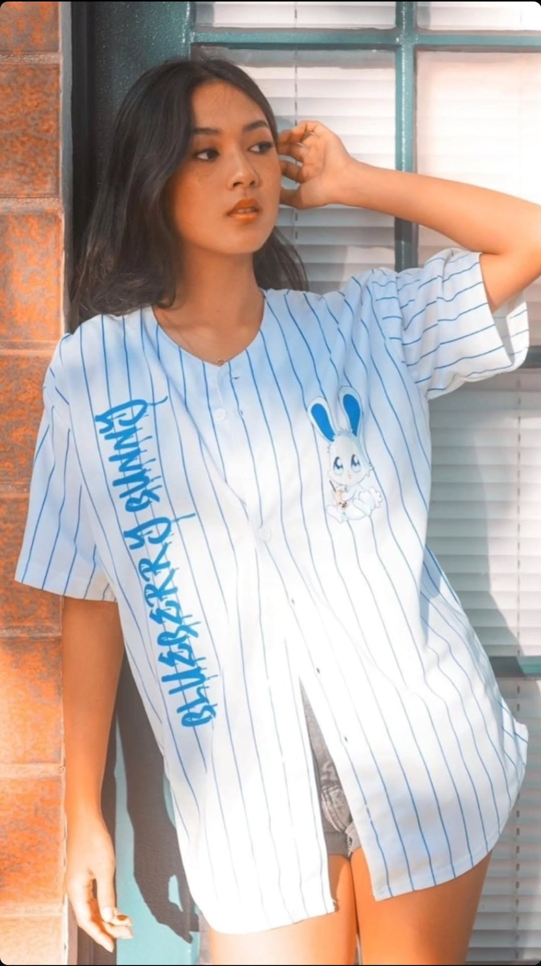 blueberrybunny Bunny baseball jersey small