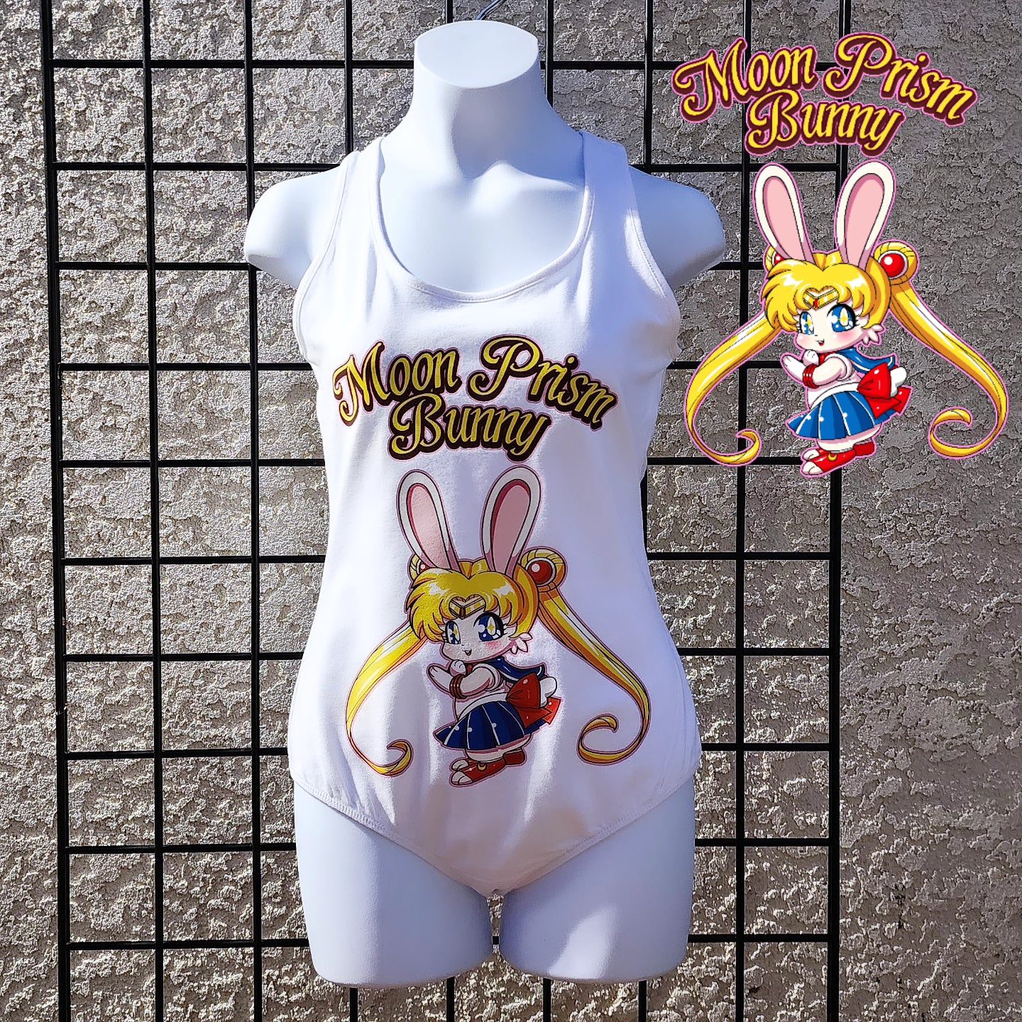 Prism Moon Bunny Body Suit