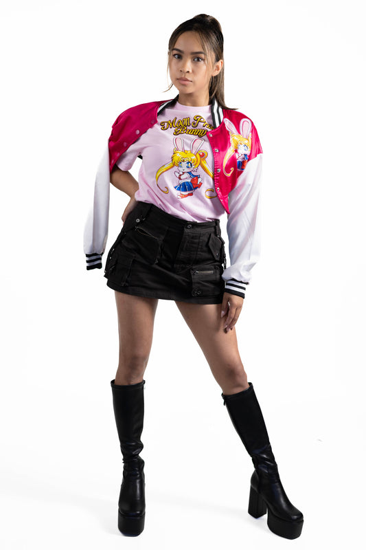 Moon Prism Bunny Crop Jacket